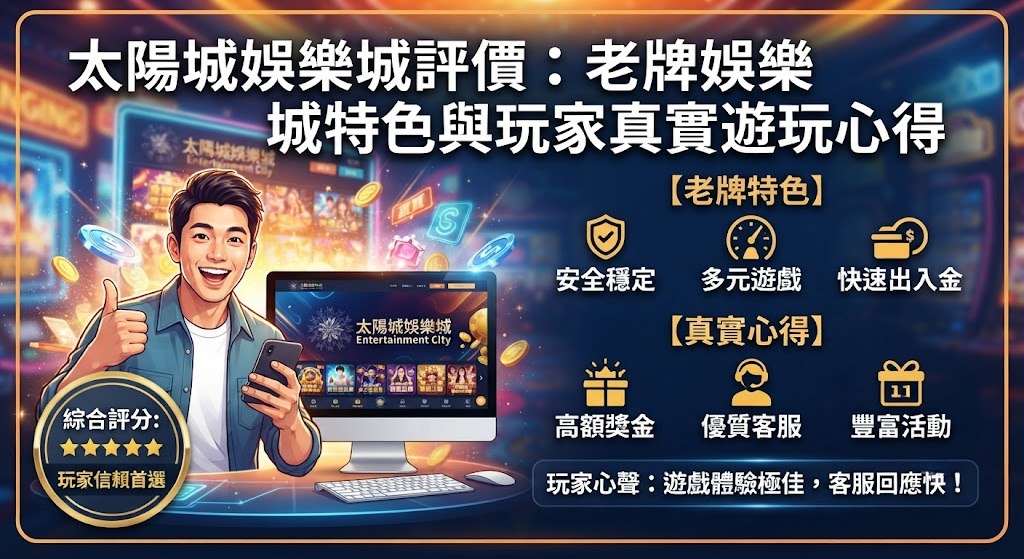 老牌娛樂城特色與玩家真實遊玩心得